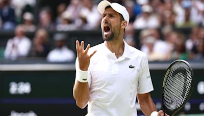 Djokovic sufre y se vuelve loco contra el 277 del mundo en Wimbledon