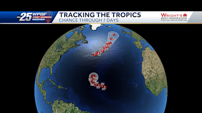 Tropical Storm Joyce forms in Atlantic as 10th named storm of season