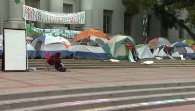 Estudiantes protestan en UC Berkeley contra la guerra entre Israel y Hamas