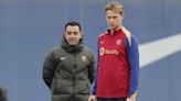 Xavi no se plantea prescindir de Frenkie de Jong