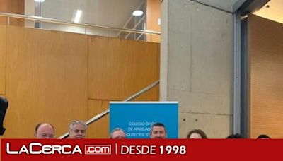 El delegado de Fomento participa en las jornadas de conmemoración del Patrón en el Colegio de Aparejadores, Arquitectos Técnicos e Ingenieros de la Edificación de Albacete