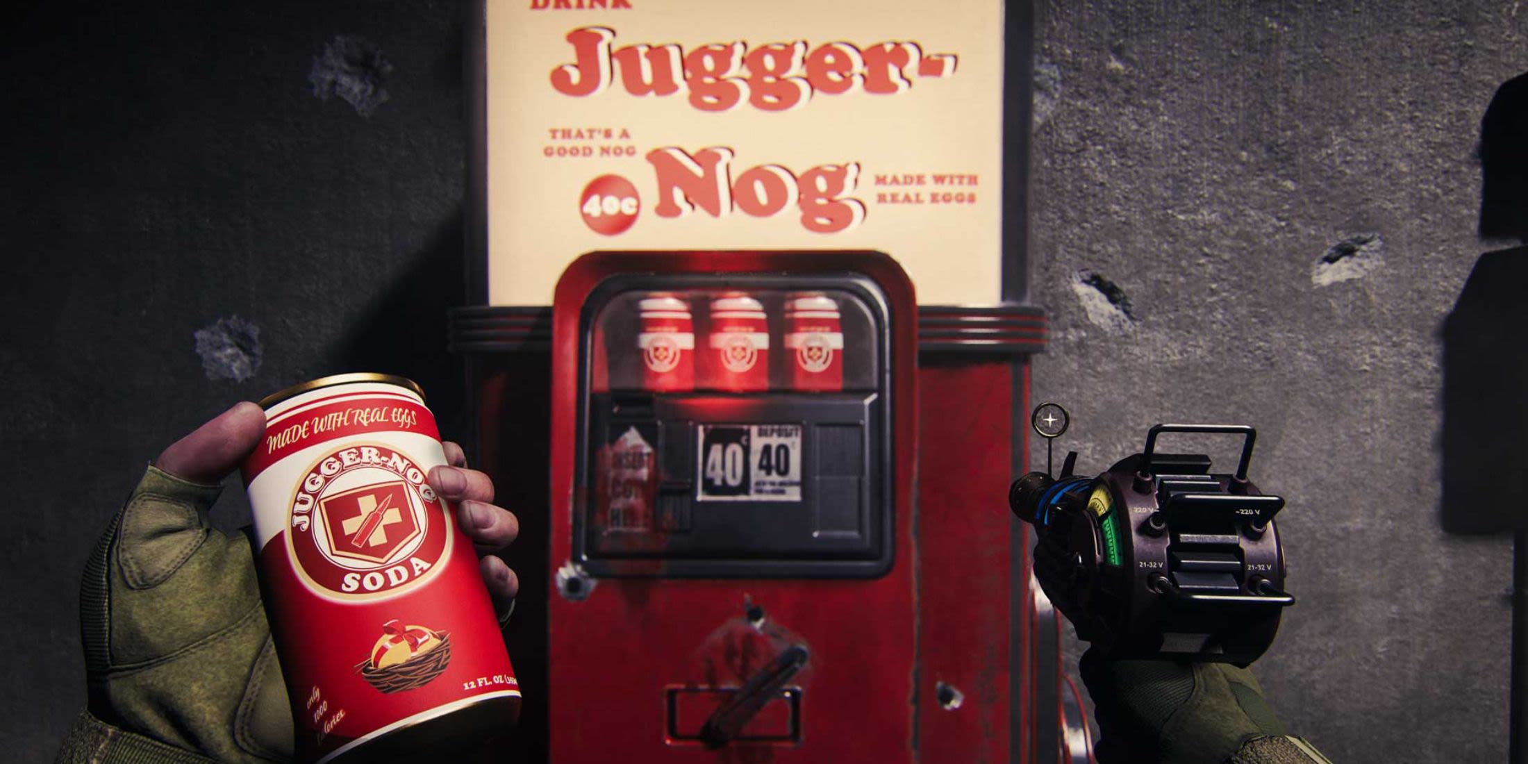 Call of Duty Zombies Fan Is Making a Life-Size Jugger-Nog Machine