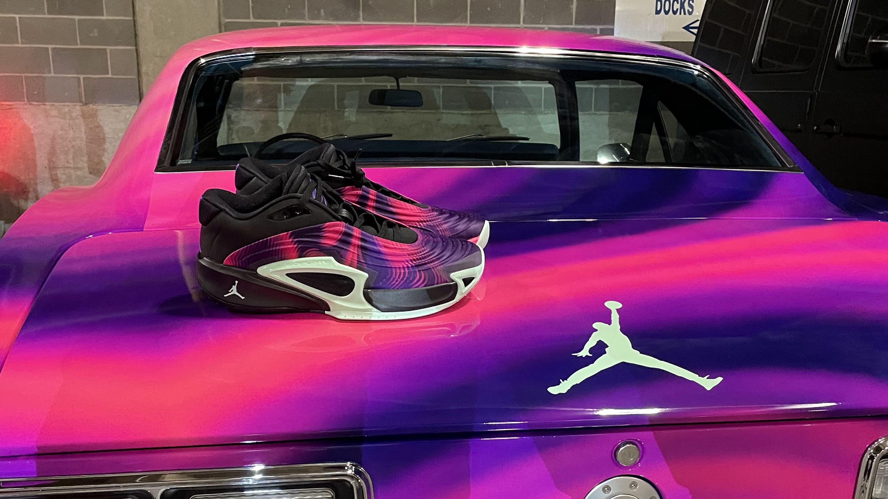 Luka Doncic Channels Michael Jordan With Sneakers & Camaro