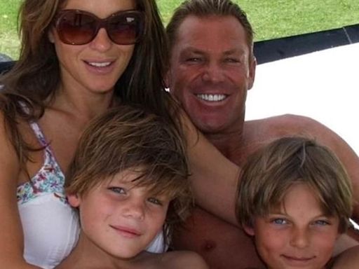 Elizabeth Hurley's son Damian pays tribute to Shane Warne for birthday