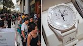 Fans queue for 15 hours to snag $430 Snoopy-themed MoonSwatch at Ion Orchard