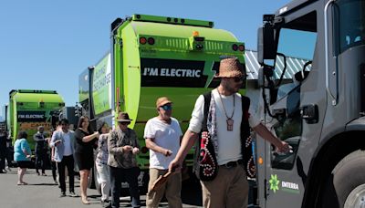 BC community launches North America's largest Electric garbage truck fleet