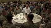 The Greater Cheyenne Chamber of Commerce holds lunch for Military May