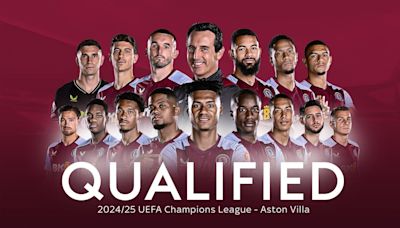 Aston Villa qualify for Champions League: Unai Emery leads side into competition for first time since 1983