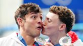 Tom Daley’s husband and children among spectators cheering for diver’s silver