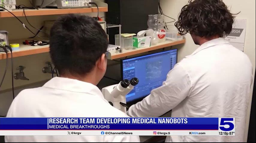 Medical Breakthroughs: Research team developing medical nanobots