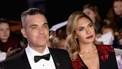 Robbie Williams feeling 'grateful' after renewing wedding vows with Ayda Field