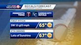 WEATHER BLOG: Sun shining on Kauffman for Opening Day, here's what to expect for Easter weekend