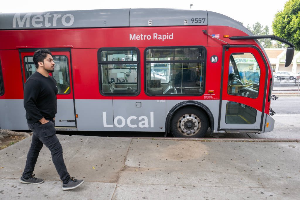 To protest violent attacks, LA Metro bus drivers stage ‘sick-out’ affecting 41 bus lines