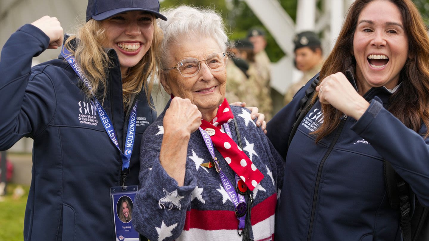 D-Day anniversary shines spotlight on ‘Rosies’ who built WWII weapons