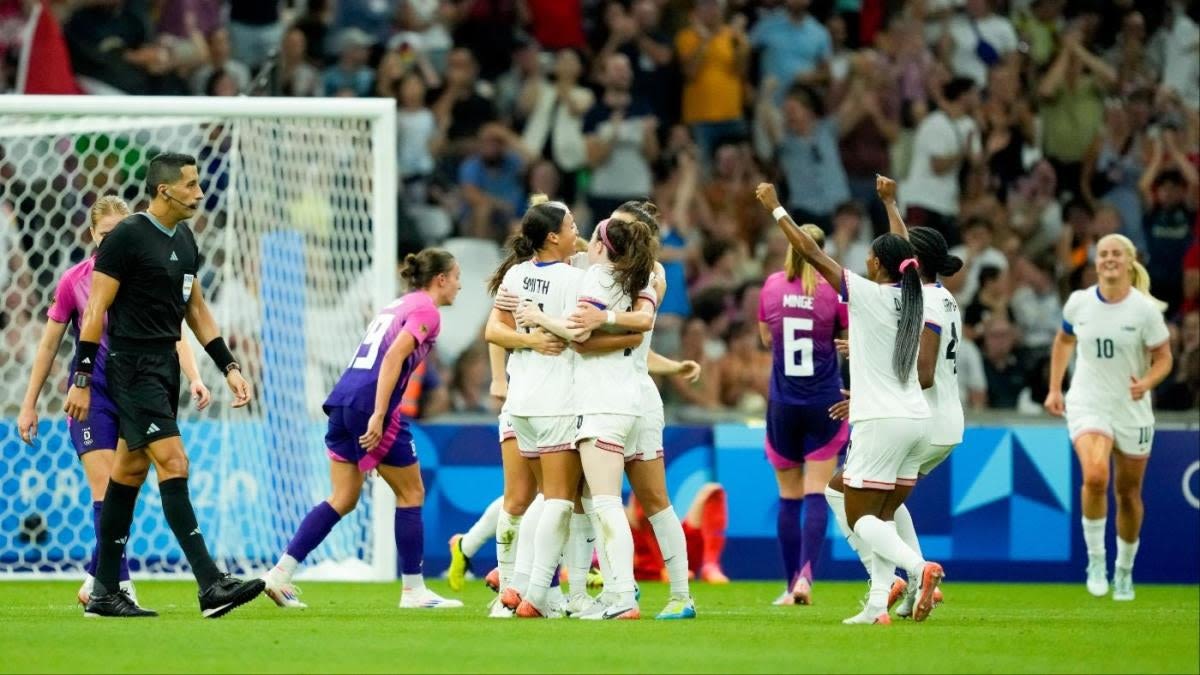 USWNT vs. Germany score: USA soccer make huge statement, advance to 2024 Paris Olympics quarterfinals