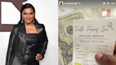 Mindy Kaling's Daughter Kit Receives Receipt (And Cash!) from Tooth Fairy: 'Keep Up the Good Work'