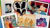 Top 10 hottest queer art pieces on The Pride Store to celebrate love