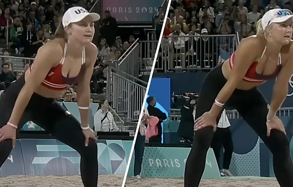 Dudes are melting down over U.S. Olympic beach volleyball women wearing leggings instead of bikini bottom