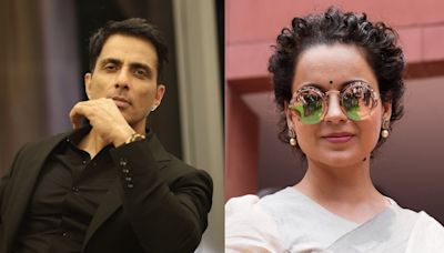 How Kangana Ranaut Reacted To Sonu Sood's 'Humanity' Remark On Nameplate Row In UP