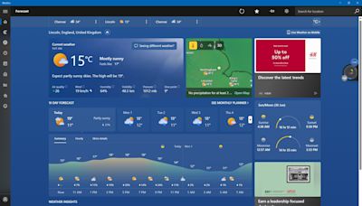 Windows 11's MSN Weather now has more ads and new features