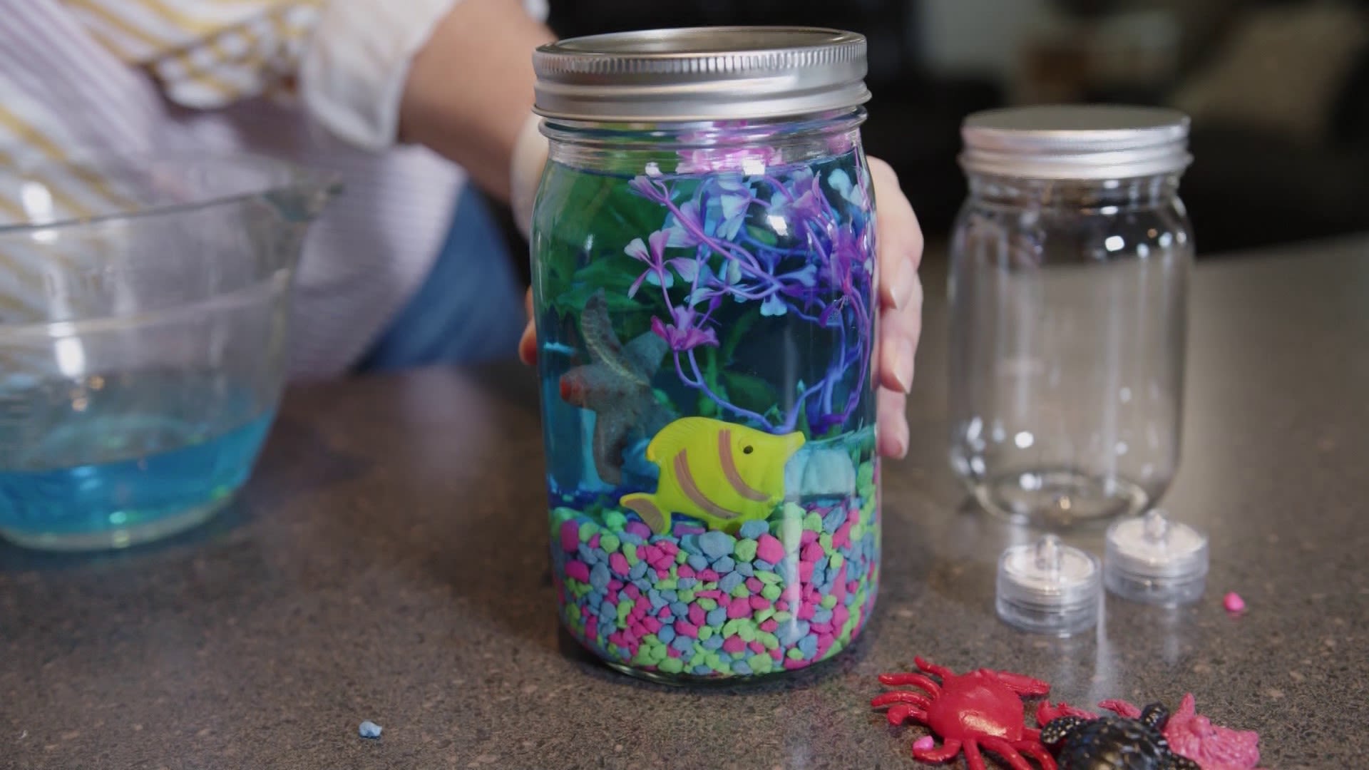 Mom to Mom - Mason Jar Fish Tank - WDEF