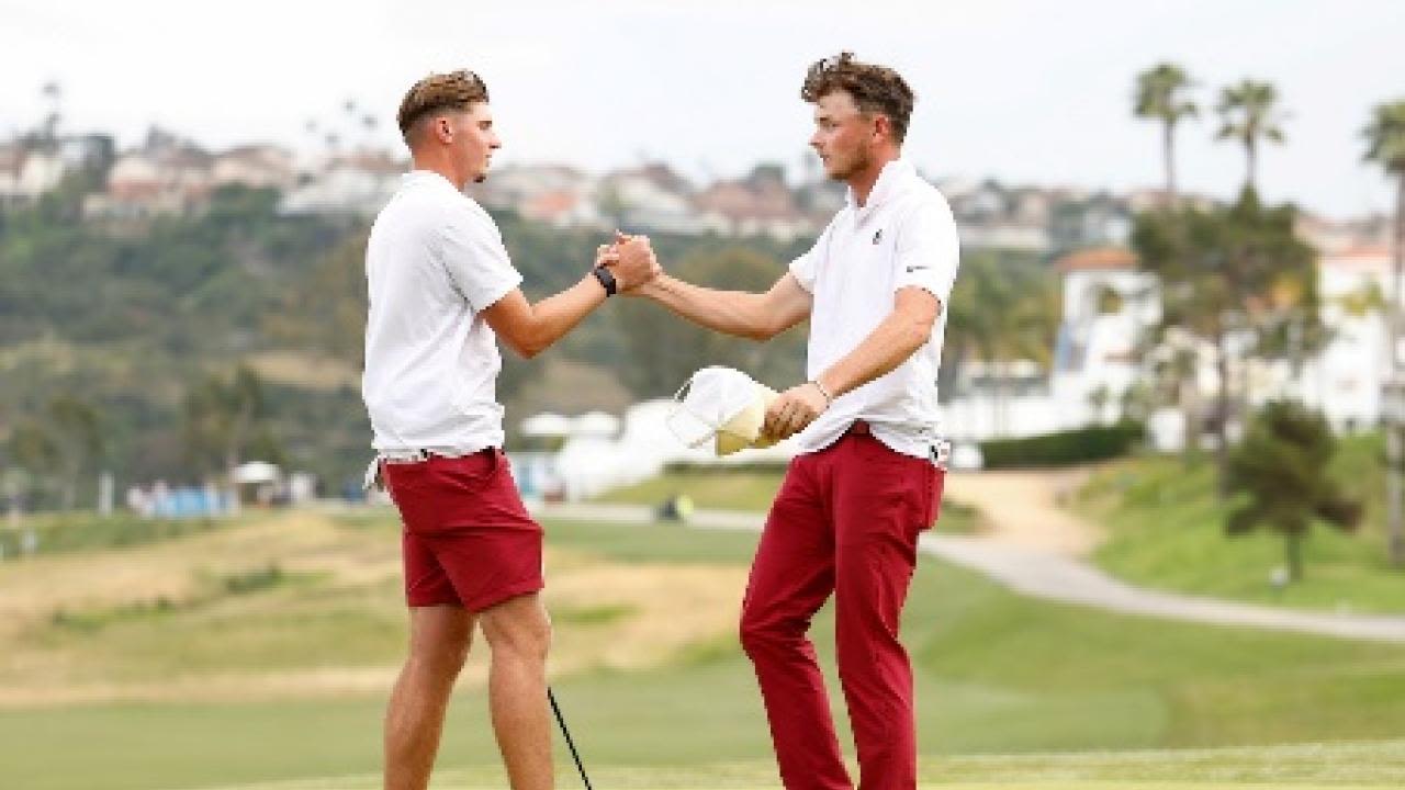 Auburn and Florida State advance to the 2024 NCAA DI men's golf team championship match