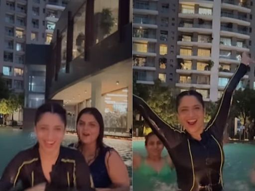 Ankita Lokhande Recreates Cham Cham In Swimming Pool, Fans Say 'Back In Action' - News18