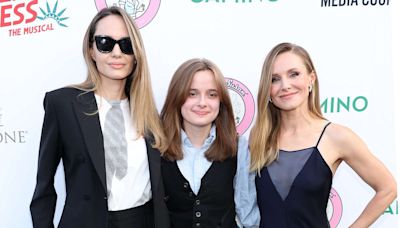 Angelina Jolie and Daughter Vivienne Show Up for Kristen Bell, Plus Rebecca Romijn, Lenny Kravitz and More