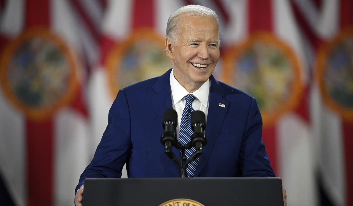 Biden accused of mocking Catholicism for making sign of cross during abortion rally