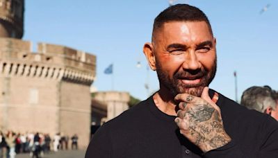 Dave Bautista Tries Sneaking In His WWE Finishing Move In EVERY Film He Does