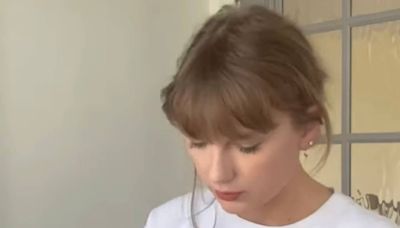 Taylor Swift wore Kansas Jayhawks sweatshirt in viral video. It’s for sale again