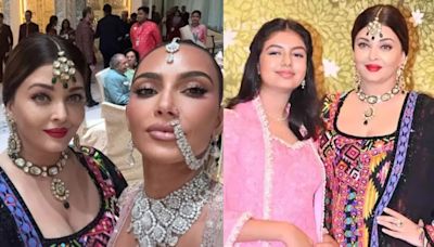 Kim Kardashian's Selfie With 'Queen' Aishwarya Rai From Anant-Radhika Shubh Aashirwad Breaks Internet. See PIC