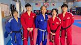 Texas family who runs taekwondo school rescues a woman from alleged assault