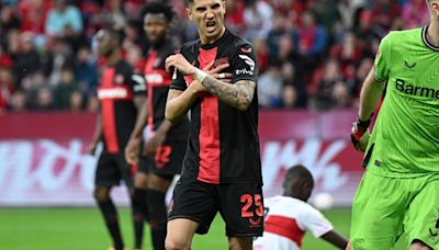 El Leverkusen de Palacios salvó el invicto a los ¡96 minutos!