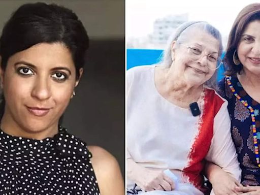 Zoya Akhtar gives a heartfelt tribute to aunt Menaka Irani: 'You shaped my life in ways I will be eternally grateful for' | Hindi Movie News - Times of India