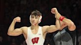 'We don't wrestle because it's easy': Wisconsin wrestler Dean Hamiti embraces challenge of defending Big Ten title