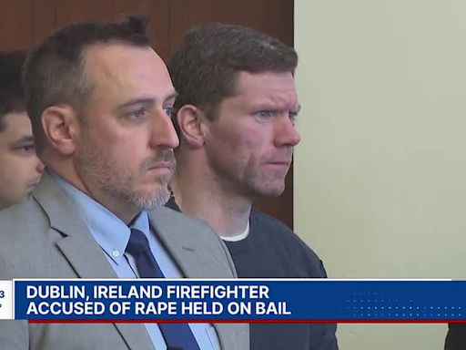 Firefighter from Ireland charged with rape in Boston held on high cash bail