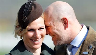 Zara Tindall oozes sophistication in leather skinny jeans alongside husband Mike