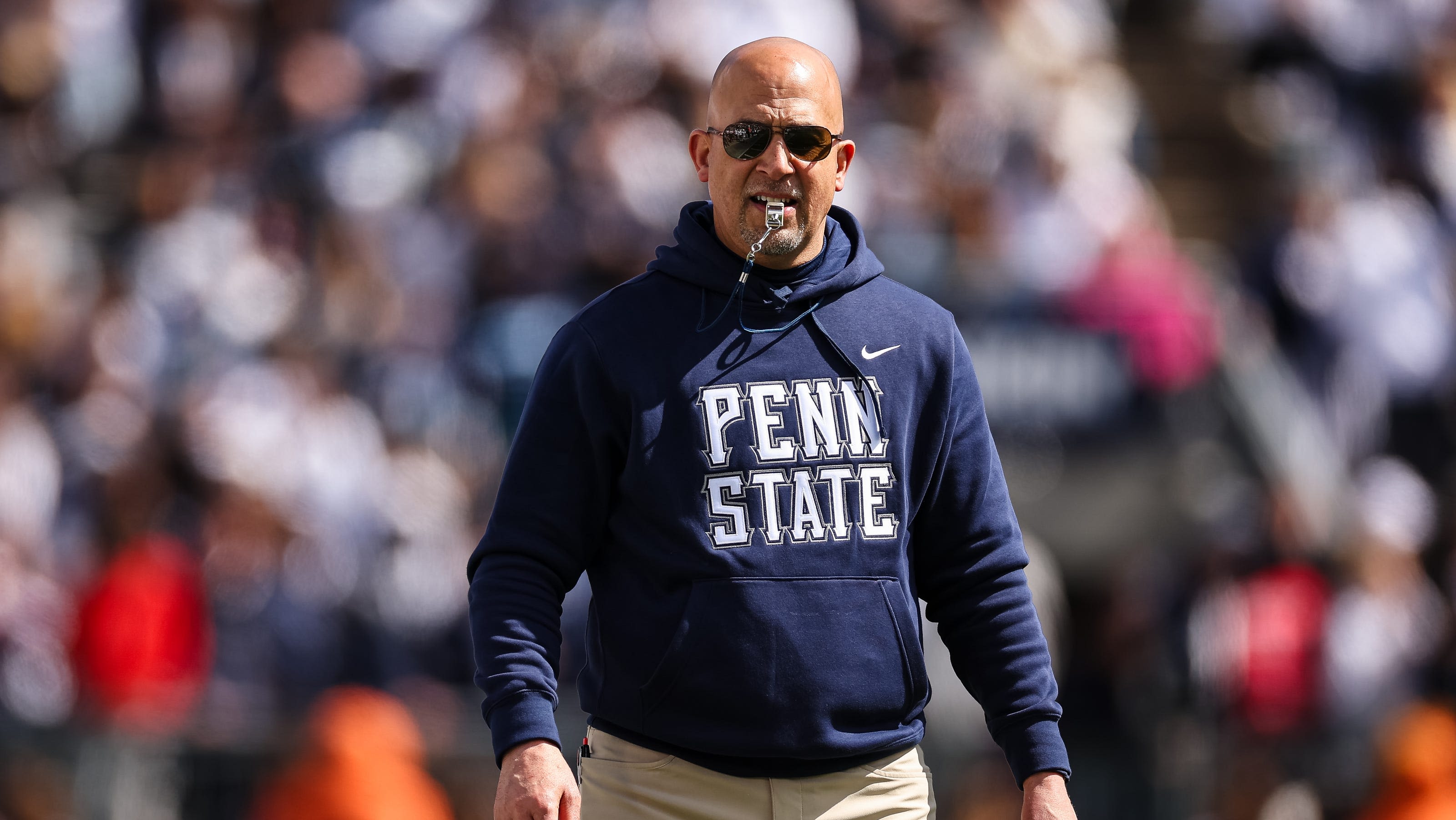 Penn State football coach James Franklin makes it to NFL draft parties for Olu Fashanu, Chop Robinson in an hour