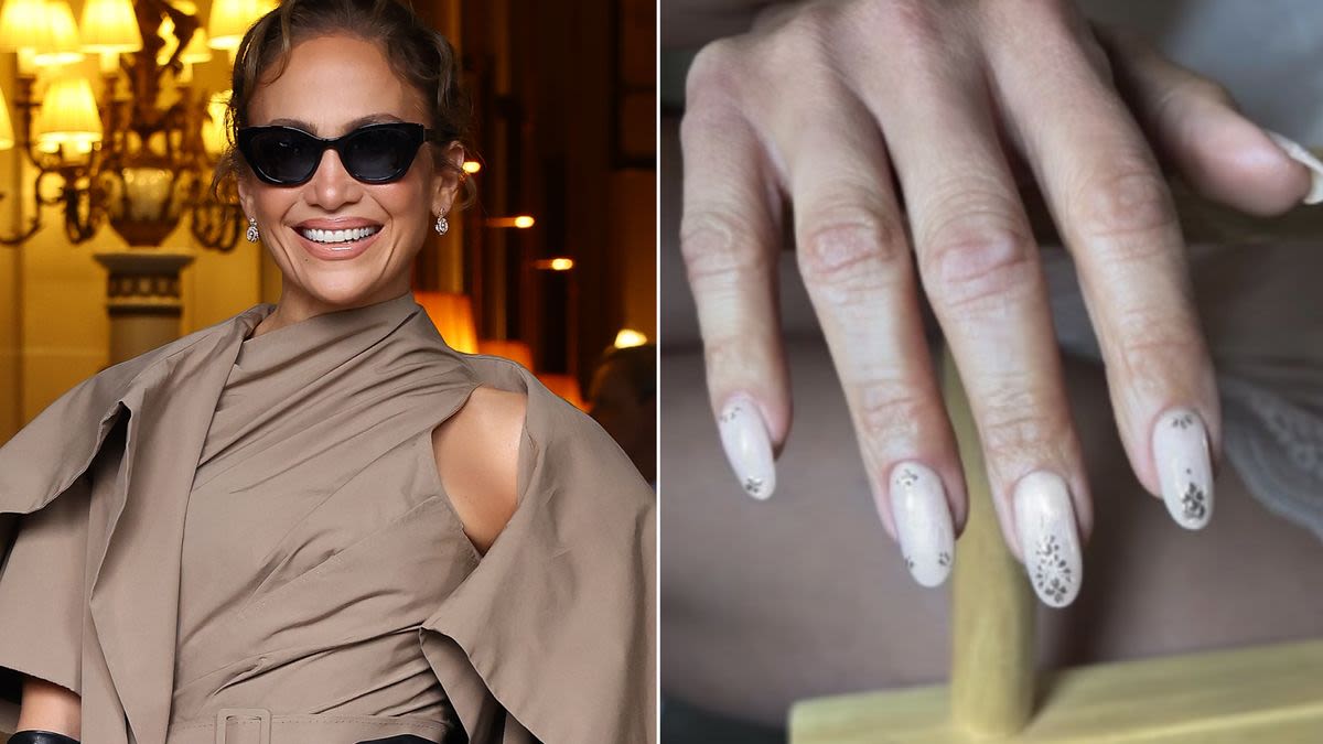 Jennifer Lopez Sneaks a Huge Summer Nail Trend Into Her 'Bridgerton' Birthday Manicure