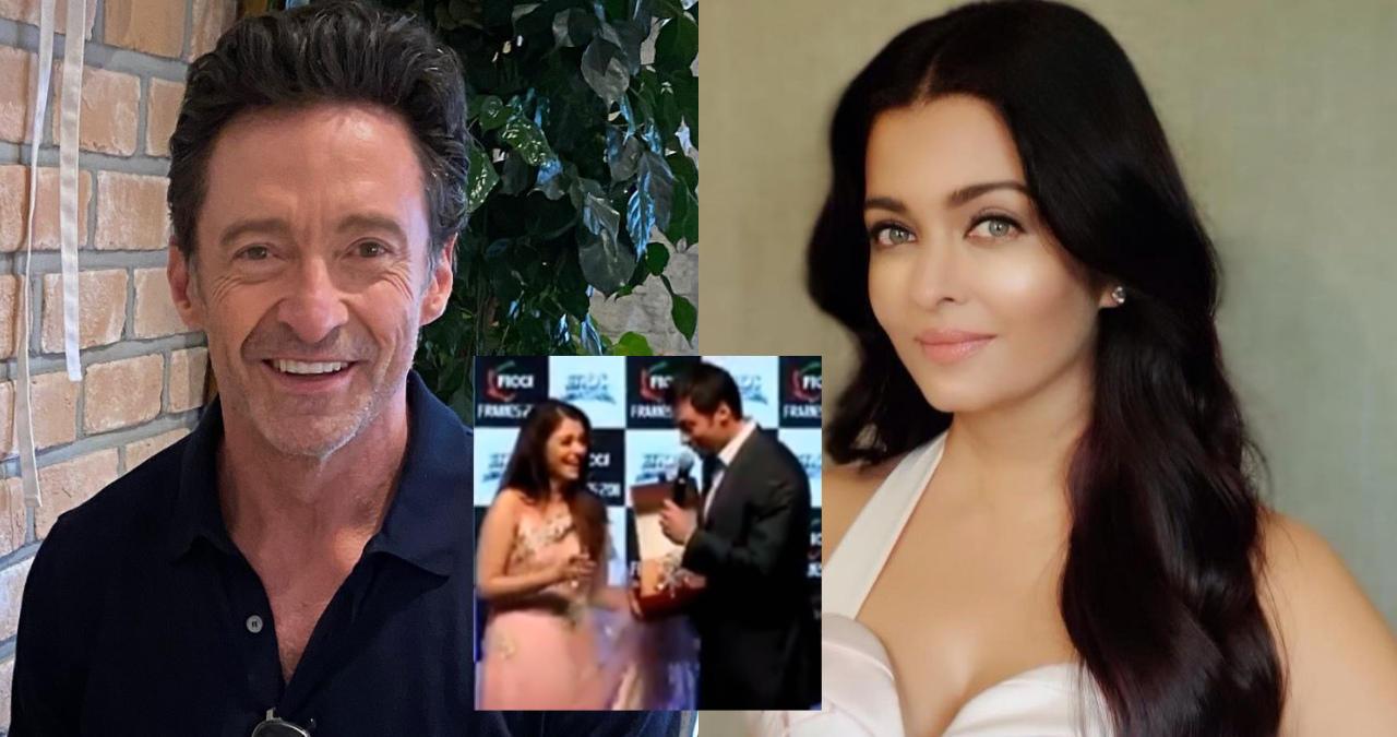 When Hugh Jackman couldn't stop flirting with Aishwarya Rai Bachchan; Watch viral video