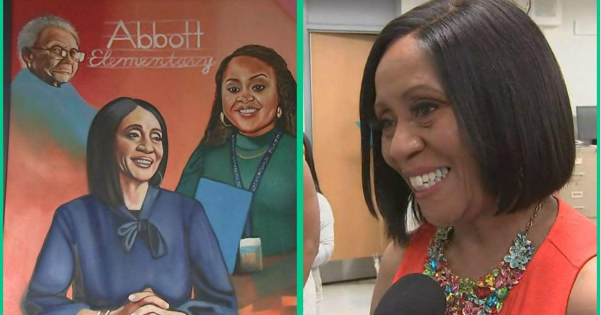 "Abbott Elementary" namesake Joyce Abbott honored with mural, dedication at Quinta Brunson's former school