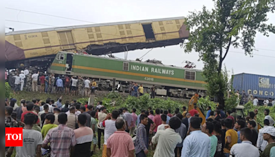 'His soul can now rest in peace': Widow after report clears loco pilot of Kanchanjunga Express accident blame | India News - Times of India