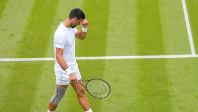 Novak Djokovic says his knee feels good and he wants to 'go for the title' at Wimbledon