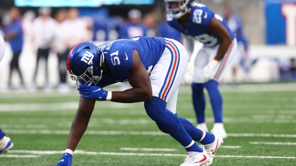 Giants' Brian Burns: Azeez Ojulari a 'very gifted' pass rusher