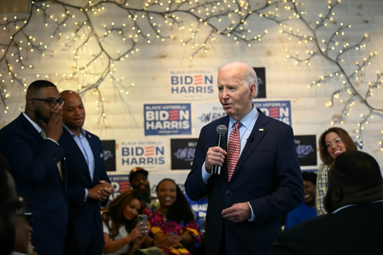 President Biden Calls Trump A 'Convicted Felon' At Connecticut Campaign Event