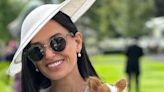 Demi Moore disfruta de un 'glorioso día' en Ascot con su perrito como gran protagonista