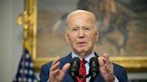 Biden says 'order must prevail' amid campus protests on Gaza