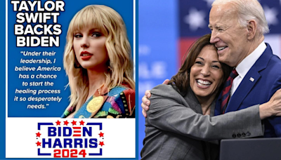 Did Taylor Swift Endorse Biden For 2024? Fact-Checking Viral Image