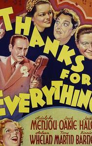 Thanks for Everything (1938 film)